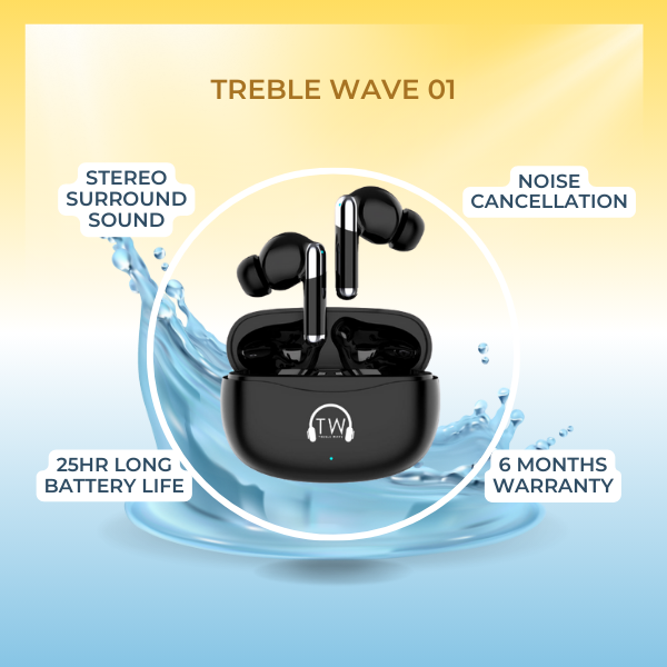 TREBLE WAVE 01 Earbuds