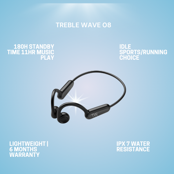 TREBLE WAVE 8 Sports Headphone (Bone Conduction Headphone)