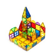 103 PCS Magnetic Tiles for Kids, Stem Learning Toys, Montessori Magnetic Blocks for kids and toddlers