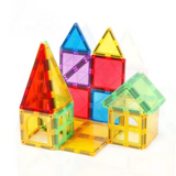 32 Pcs Magnetic Tiles for Kids, Stem Learning Toys, Montessori Magnetic Blocks for kids and toddlers