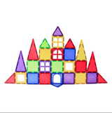 32 Pcs Magnetic Tiles for Kids, Stem Learning Toys, Montessori Magnetic Blocks for kids and toddlers