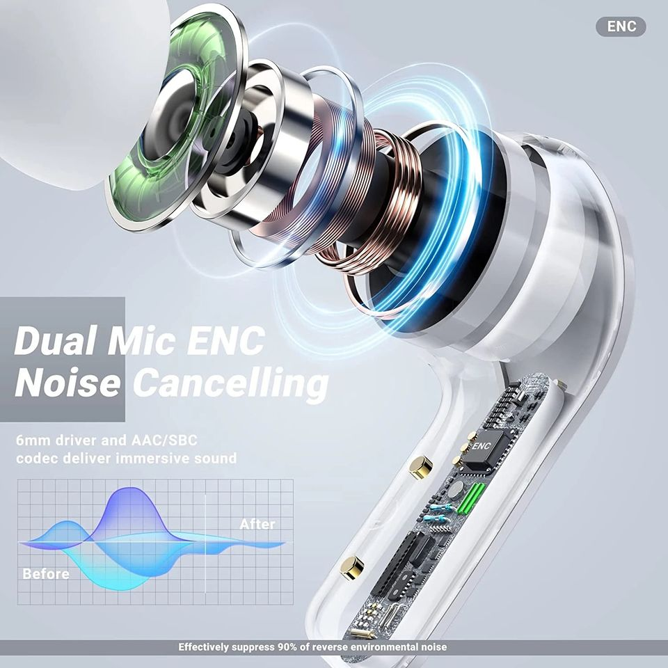 TREBLE WAVE Ultrapods Earbuds